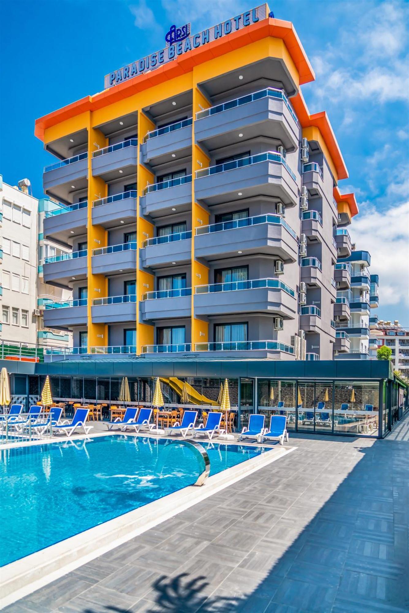 Arsi Paradise Beach Hotel Алания, Турция — бронируйте Отели, цены в 2024  году